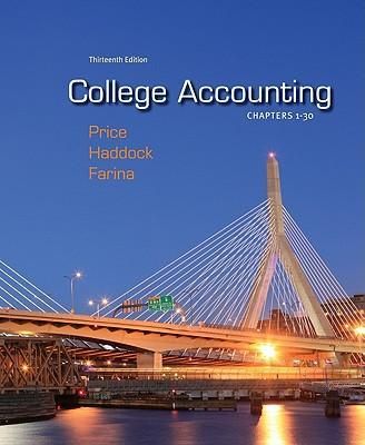 Produktbild: College Accounting, Chapters 1-30