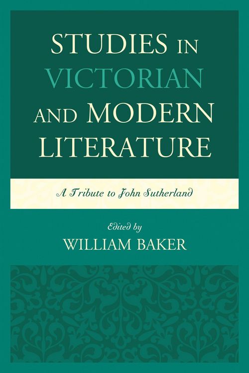 Produktbild: Studies in Victorian and Modern Literature