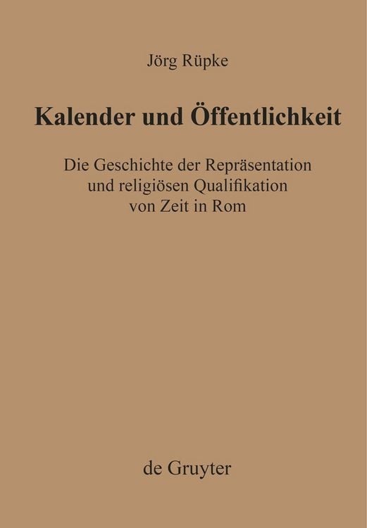 Produktbild: Kalender und &Ouml;ffentlichkeit