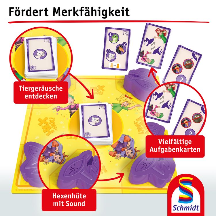 パーツ Hexenshuss Bibi Blocksberg, Der verhexte Hexenhut kaufen