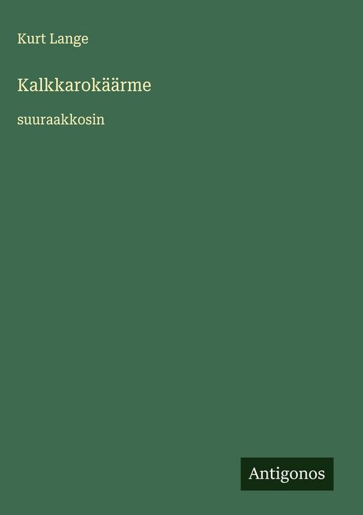 Produktbild: Kalkkarok&auml;&auml;rme