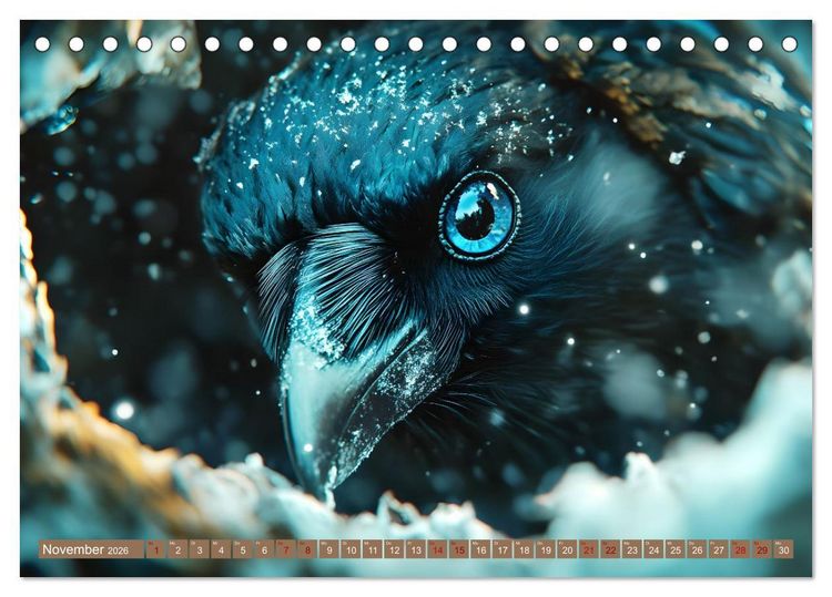 Produktbild: Tierische Balance (Tischkalender 2026 DIN A5 quer), CALVENDO Monatskalender
