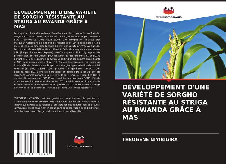 Produktbild: D&eacute;veloppement D'une Vari&eacute;t&eacute; De Sorgho R&eacute;sistante Au Striga Au Rwanda Gr&acirc;ce &Agrave; Mas