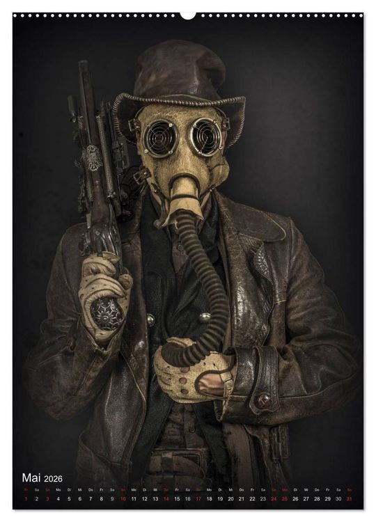 Produktbild: Steampunk Artwork (hochwertiger Premium Wandkalender 2026 DIN A2 hoch), Kunstdruck in Hochglanz