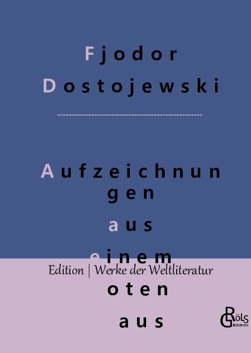 Produktbild: Aufzeichnungen aus einem toten Haus