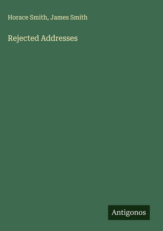 Produktbild: Rejected Addresses