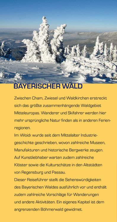 Produktbild: TRESCHER Reisef&uuml;hrer Bayerischer Wald