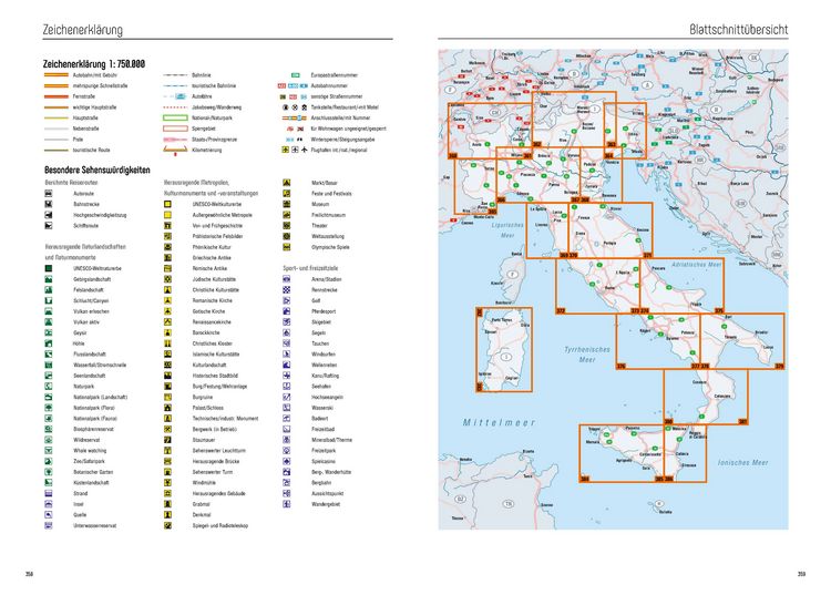 Produktbild: KUNTH Unterwegs in Italien