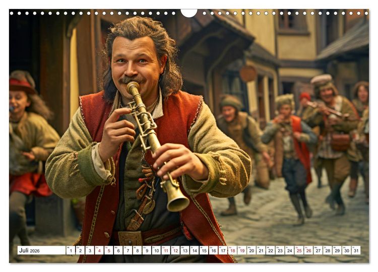 Produktbild: M&auml;rchenzauber - Verwunschene Welten (Wandkalender 2026 DIN A3 quer), CALVENDO Monatskalender