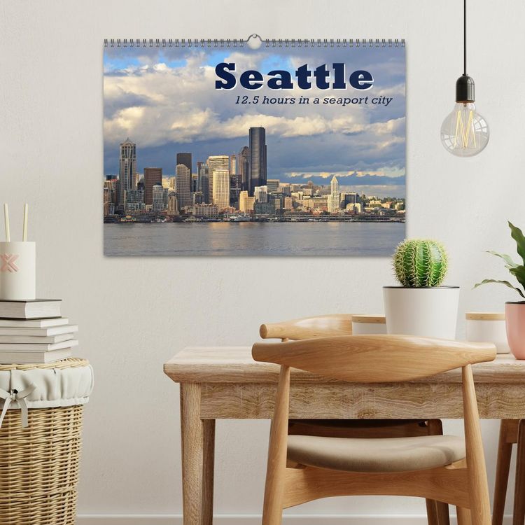 Produktbild: Seattle (Wall Calendar 2026 DIN A3 landscape), CALVENDO 12 Month Wall Calendar