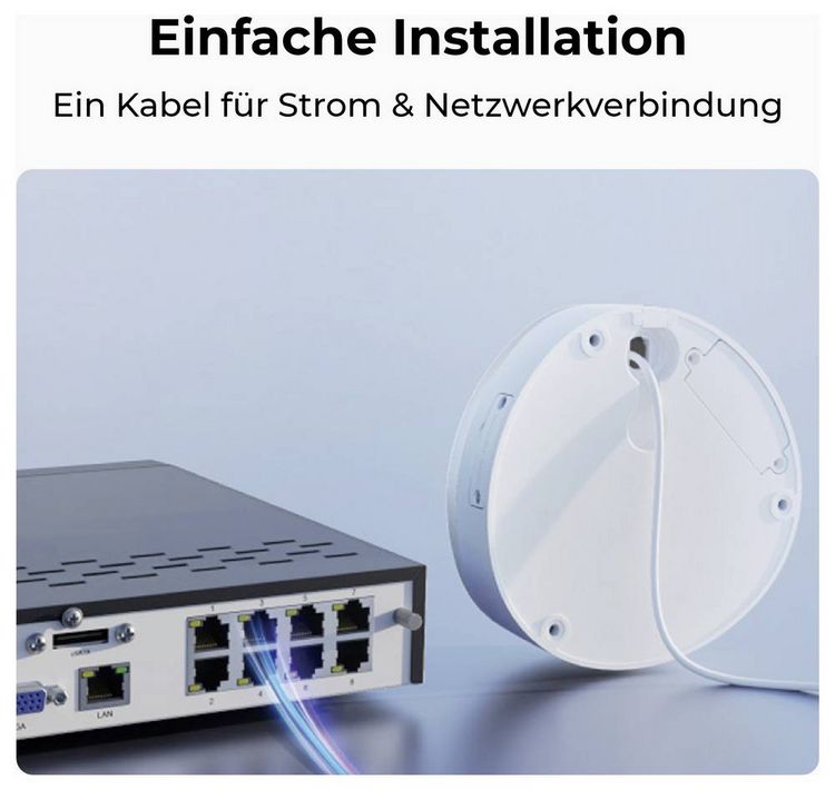 Produktbild: Reolink P334 LAN IP &Uuml;berwachungskamera 3840 x 2160 Pixel