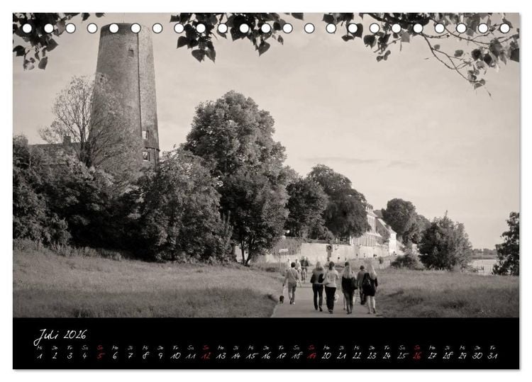Produktbild: Kaiserswerther Impressionen (Tischkalender 2026 DIN A5 quer), CALVENDO Monatskalender