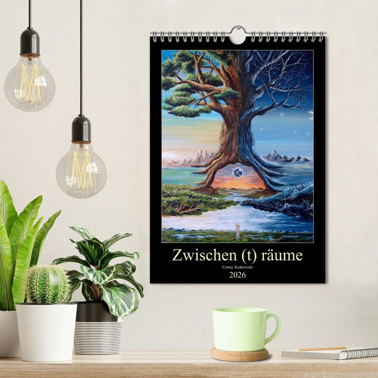 Produktbild: Zwischen (t) r&auml;ume (Wandkalender 2026 DIN A4 hoch), CALVENDO Monatskalender