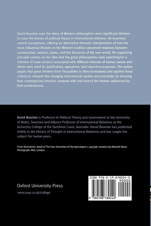 Produktbild: Political Theories of International Relations
