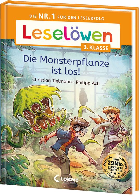 Produktbild: Lesel&ouml;wen 3. Klasse - Die Monsterpflanze ist los!
