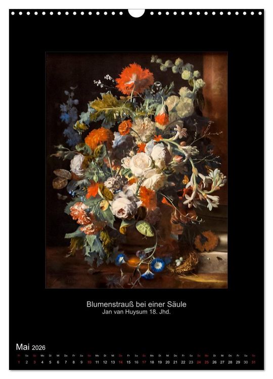 Produktbild: Stillleben - Illusionistische Malerei der Renaissance (Wandkalender 2026 DIN A3 hoch), CALVENDO Monatskalender