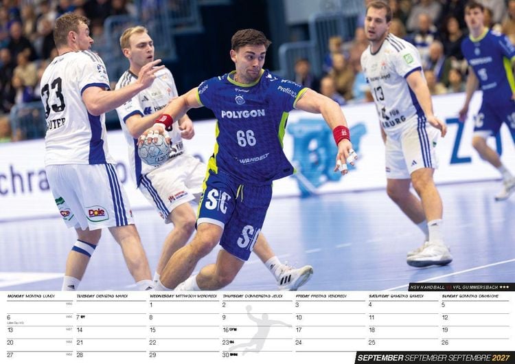 Produktbild: Handball Kalender 2027