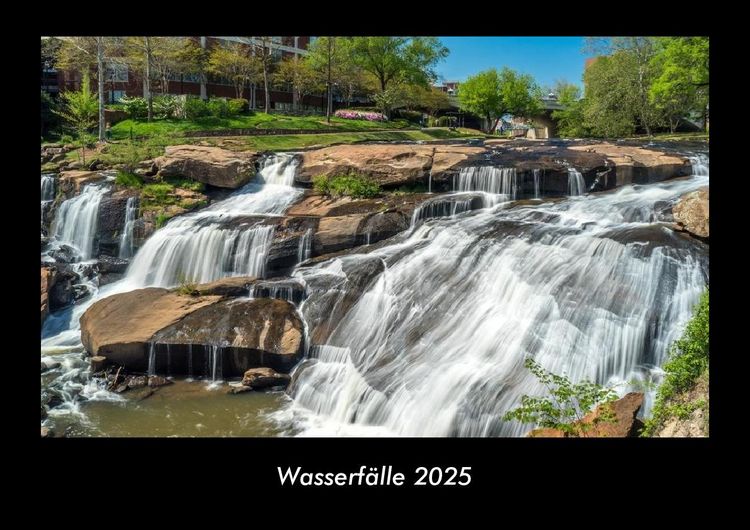 Produktbild: Wasserf&auml;lle 2025 Fotokalender DIN A3