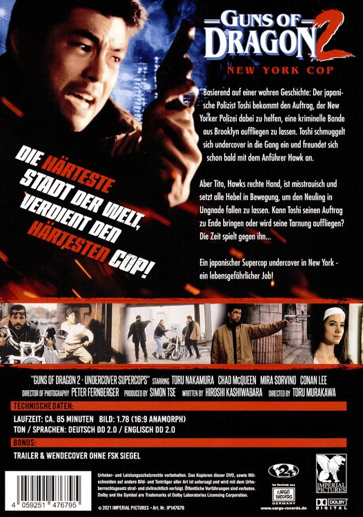Produktbild: Guns of Dragon II - Undercover Supercops