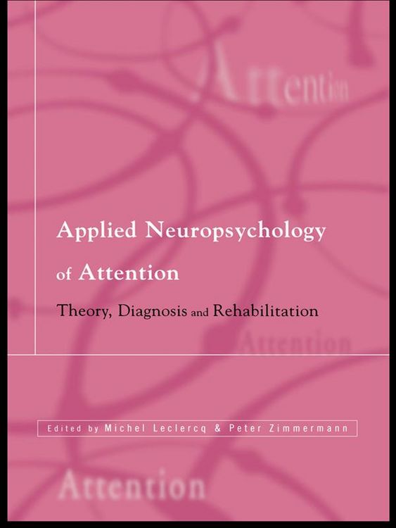 Produktbild: Applied Neuropsychology of Attention
