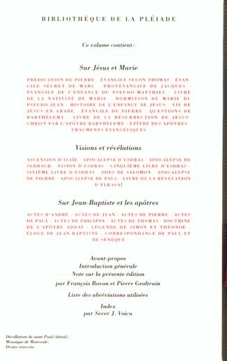 Produktbild: Ecrits apocryphes chr&eacute;tiens tome 1