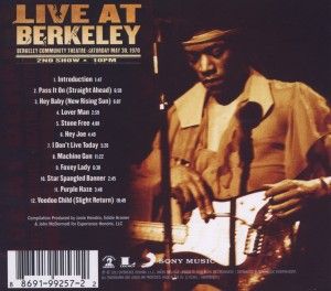 Produktbild: Live At Berkeley