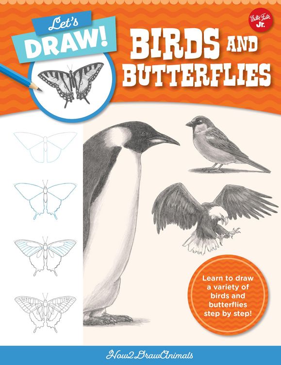 Produktbild: Let's Draw Birds & Butterflies