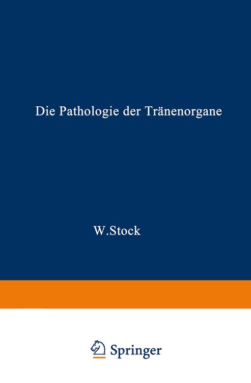 Produktbild: Die Pathologie der Tr&auml;nenorgane