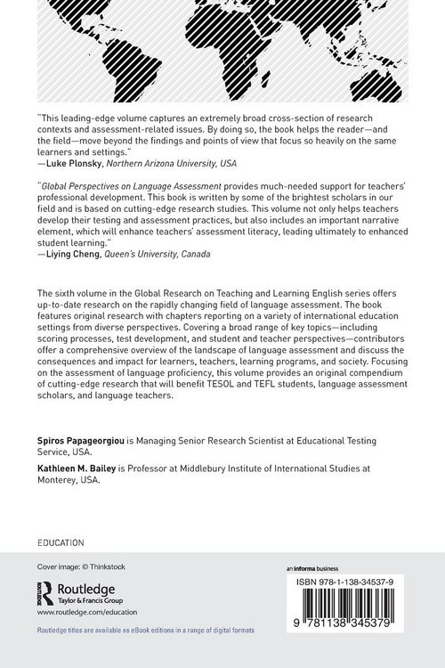 Produktbild: Global Perspectives on Language Assessment