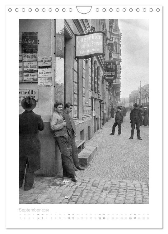 Produktbild: Kaiserzeit - Menschen in Berlin (Wandkalender 2026 DIN A4 hoch), CALVENDO Monatskalender