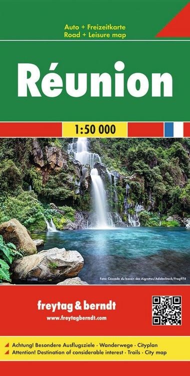 Produktbild: freytag & berndt Stra&szlig;enkarte R&eacute;union 1:50.000