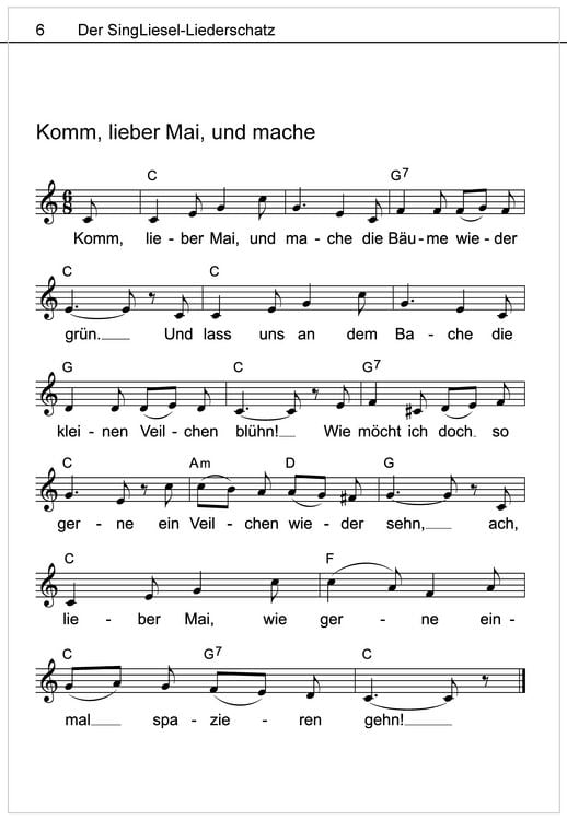 Produktbild: Die sch&ouml;nsten Volkslieder - Das Liederbuch