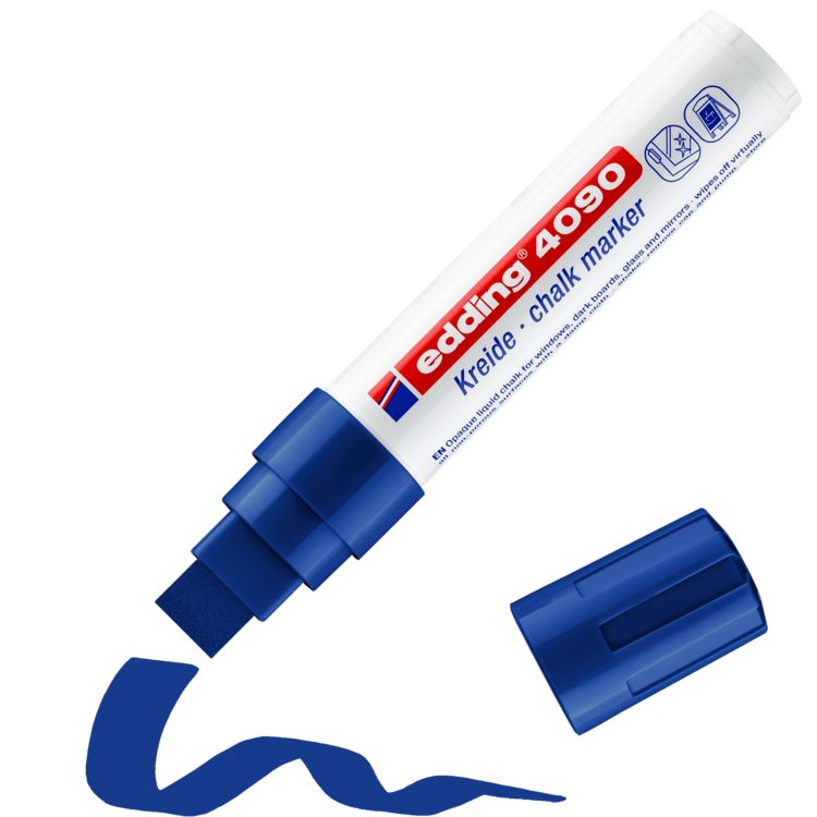 Produktbild: EDDING&reg; Kreide Marker 4090, blau