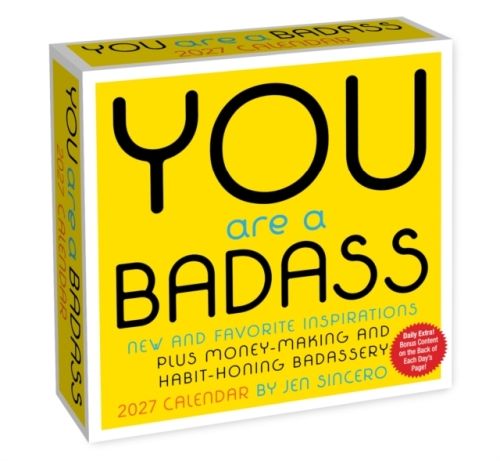 Produktbild: You Are a Badass 2027 Day-To-Day Calendar