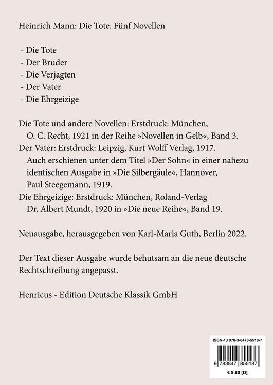 Produktbild: Die Tote (Gro&szlig;druck)