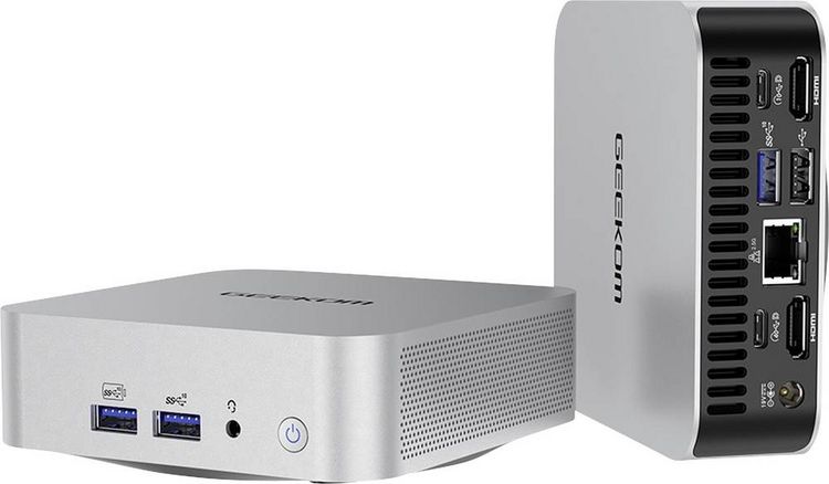 Produktbild: GEEKOM Mini PC A6 AMD Ryzen 7 6800(H) 4.7 GHz 16 GB RAM 512 GB SSD AMD Radeon&reg; 680 M Win 11 Pro Mini A6