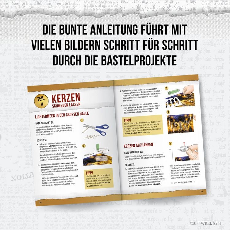 Produktbild: Harry Potter Bastelbox Schwebende Kerzen