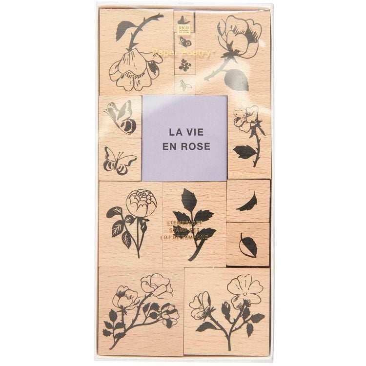 Produktbild: Stempelset La Vie en Rose, Roses