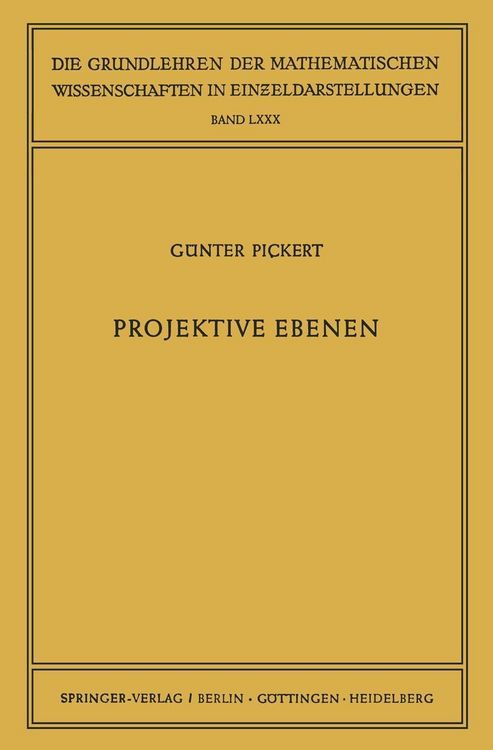 Produktbild: Projektive Ebenen