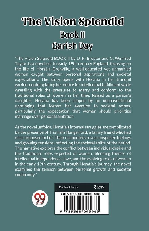 Produktbild: The Vision Splendid Book II Garish Day