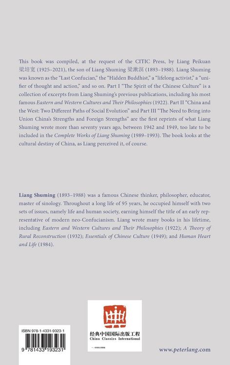 Produktbild: Whither China? Its Cultural Destiny