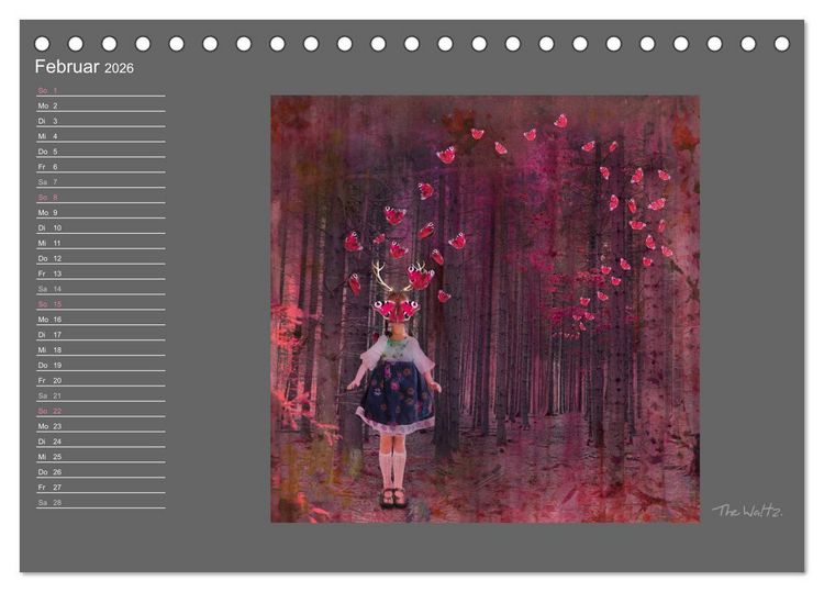Produktbild: Schwarzwald. Anders. (Tischkalender 2026 DIN A5 quer), CALVENDO Monatskalender