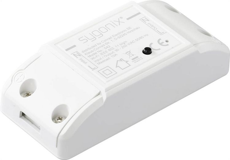 Produktbild: Wi-Fi Schalter 1-Kanal Schaltleistung (max.) 2300W