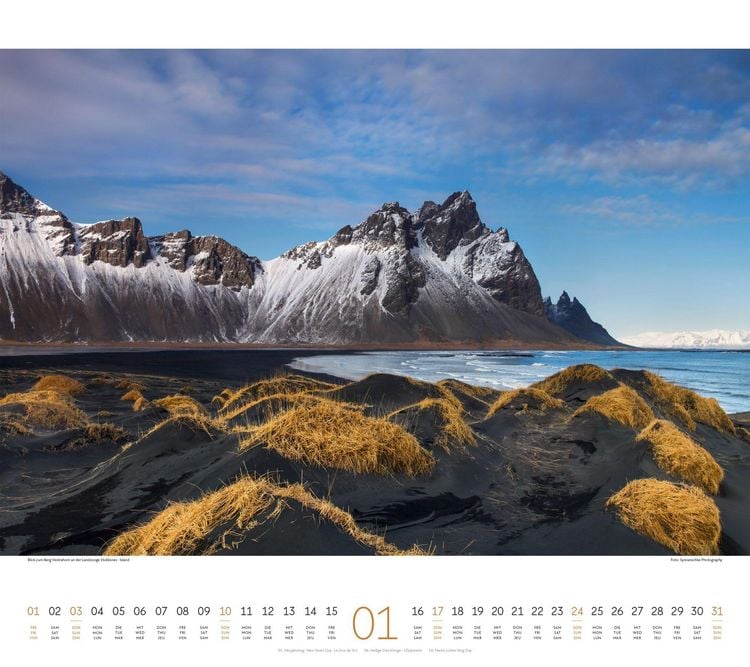 Produktbild: Phantastische Landschaften Kalender 2027