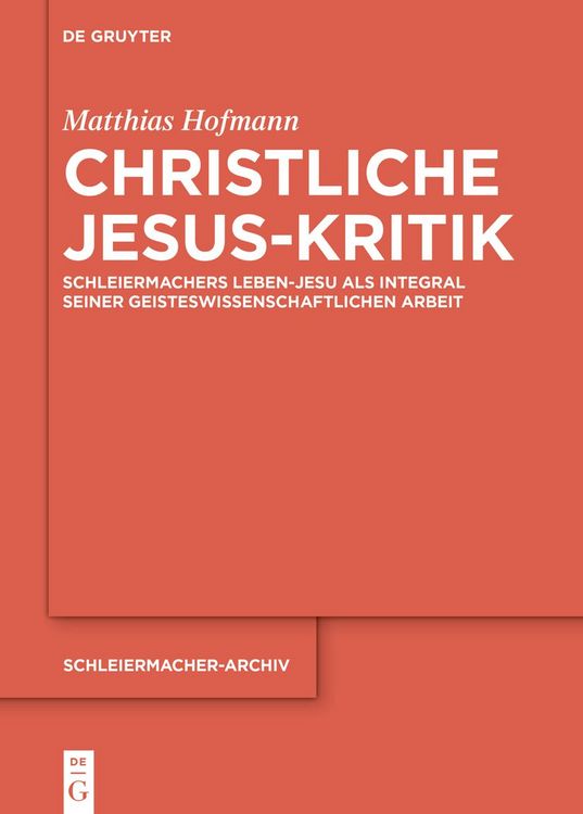 Produktbild: Christliche Jesus-Kritik
