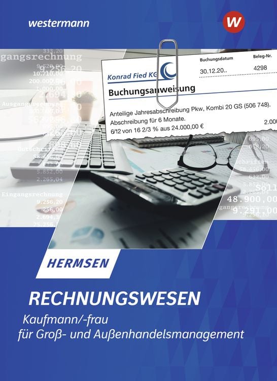 Produktbild: Rechnungswesen Kaufmann / Kauffrau f&uuml;r Gro&szlig;- und Au&szlig;enhandelsmanagement