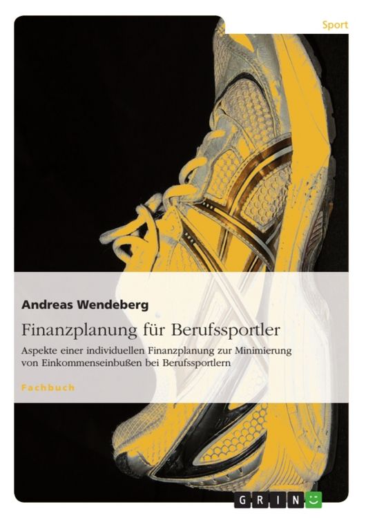 Produktbild: Finanzplanung f&uuml;r Berufssportler
