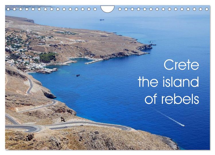Produktbild: Crete the island of rebels (Wall Calendar 2026 DIN A4 landscape), CALVENDO 12 Month Wall Calendar