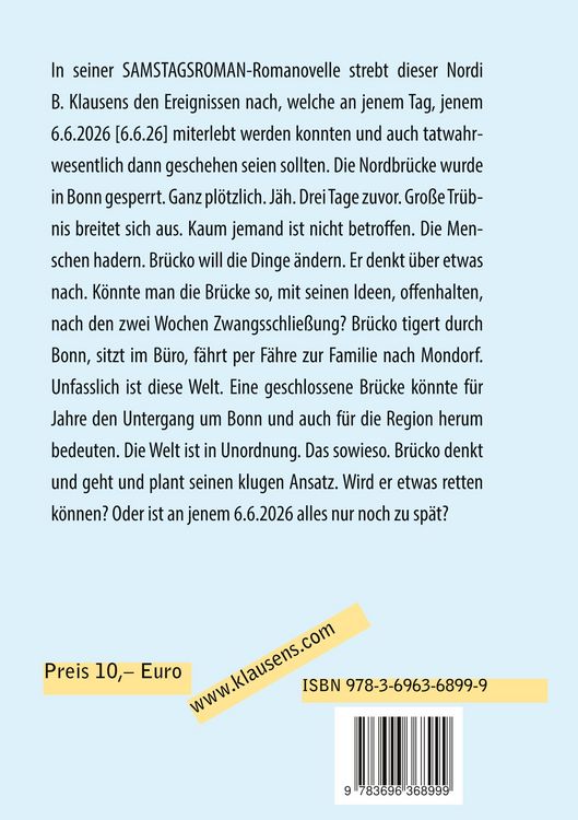 Produktbild: Samstagsroman [6.6.26]