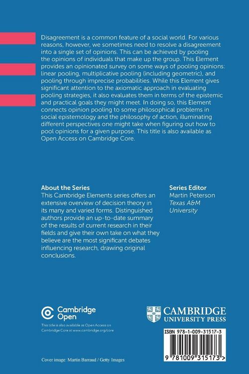 Produktbild: Opinion Pooling